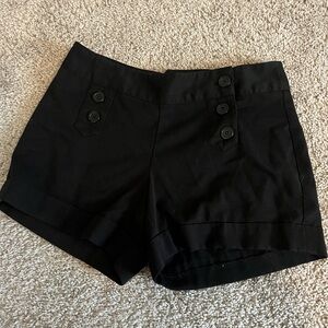 Maurices Black High Waist Women's Shorts